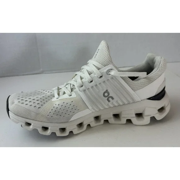 On Cloud Cloudswift Sneakers Glacier White Lace Up Running Shoes Women's 7.5 - Picture 11 of 13